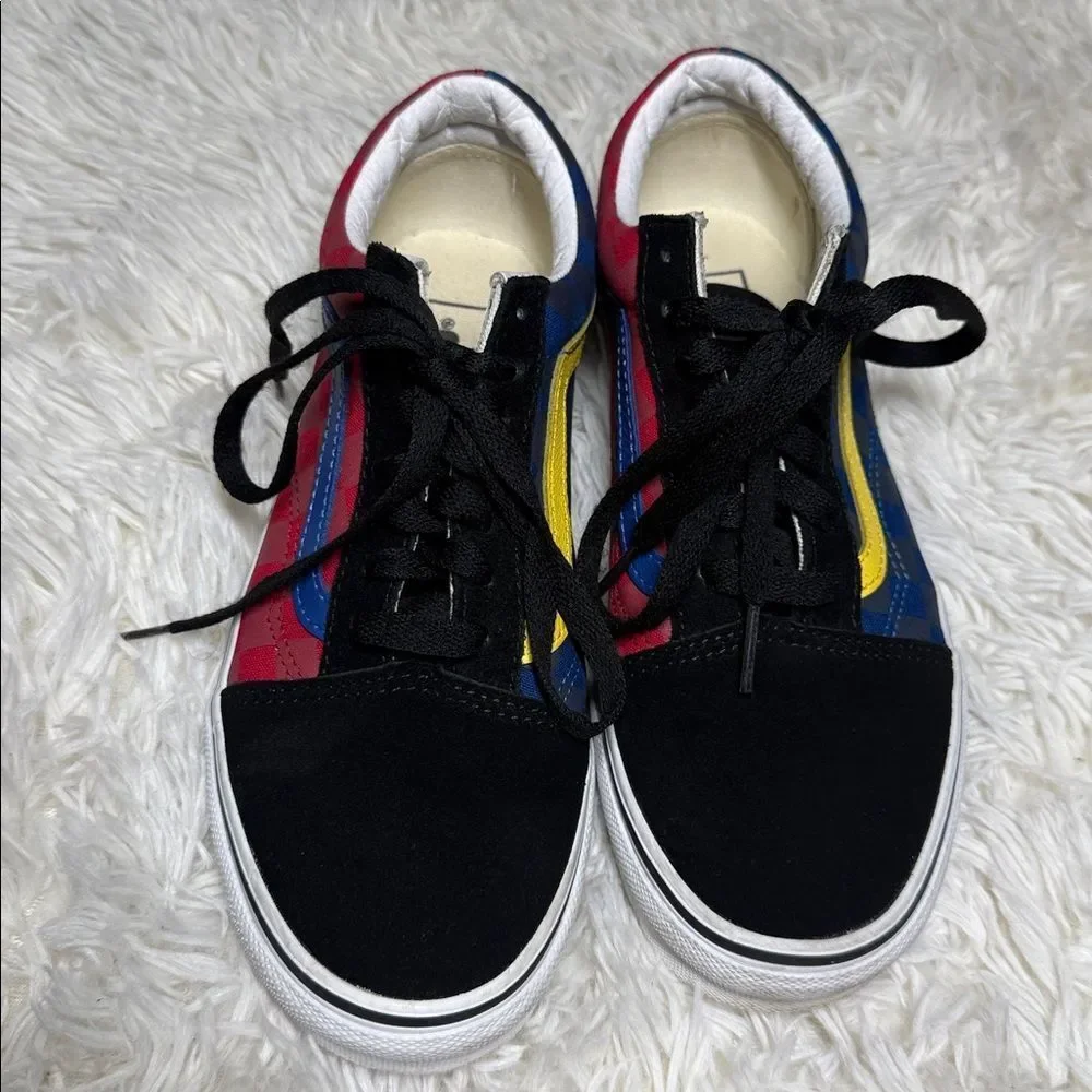 VANS RALLY OLD SKOOL CHECKERED SHOES